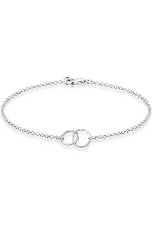 Elli Armband Kreis Rund Verbunden 925 Sterling Silber, Kreis - Verkäufer: JULIE & GRACE GmbH
