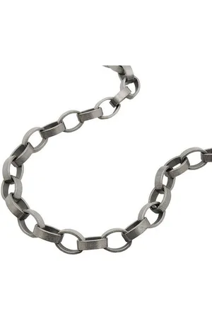 GALLAY Armband Armband 5mm Ankerkette Metall altsilberfarben 21cm (Ohne, 1-tlg) - Verkäufer: Cats Collection
