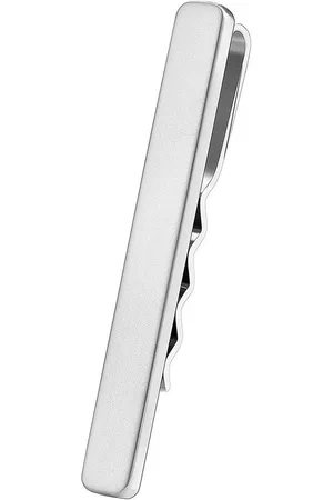 Karisma Krawattennadel Hochwertige Herren Edelstahl 316L Krawattennadel, Krawattenklammer/Tie Clip Farbwahl KTC201 - Silber - Verkäufer: Schmuck