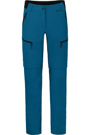 Bergson Outdoorhose PORI Zipp-Off Damen Wanderhose, robust, elastisch, Normalgrößen, Saphir - Verkäufer: