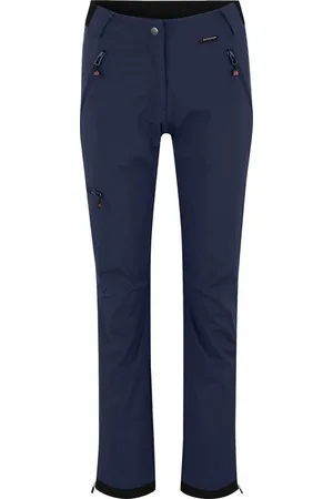 Bergson Outdoorhose TESSE COMFORT Damen Softshellhose, winddicht, strapazierfähig, Kurzgrößen, peacoat - Verkäufer: