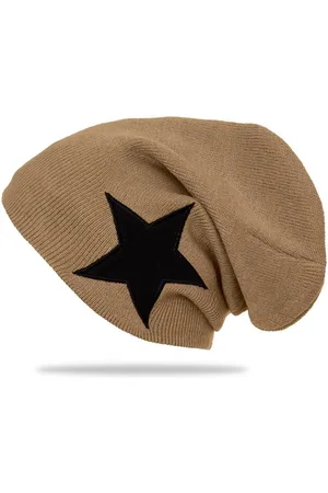 CASPAR Beanie MU094 klassische Fein Strick Unisex Mütze mit STERN - Verkäufer: & SIKORA
