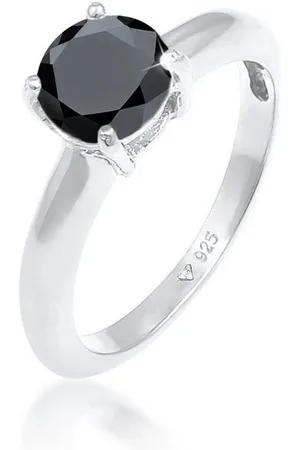 Elli Fingerring Solitär Klassisch Zirkonia Verlobung 925 Silber - Verkäufer: JULIE & GRACE GmbH