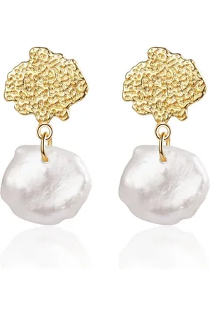 Ailoria Perlenohrringe SHOICHI Ohrringe, Ohrringe 925 Sterling Silber vergoldet Süßwasserperlen - Verkäufer: Lifestyle Delights