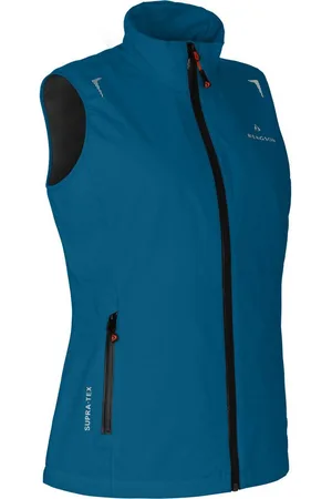 Bergson Regenjacke HELLI THERMO Weste Damen Regenweste, Netzfutter, 12000 mm Wassersäule, Normalgrößen, Sap - Verkäufer: