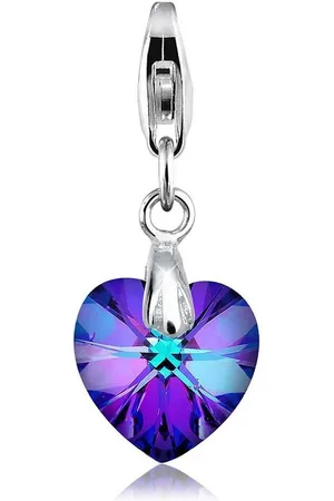 Elli Charm-Einhänger Herz Love Kristalle 925 Sterling Silber, Herz - Verkäufer: JULIE & GRACE GmbH