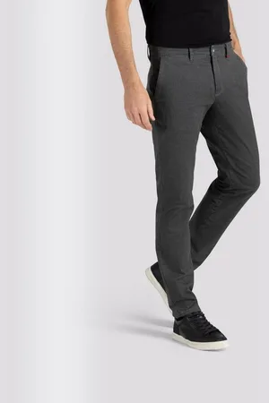 Mac 5-Pocket-Jeans LENNOX PRINTED GABARDINE dusty brown structured 6365-00-0689L 074B - Verkäufer: Jeans-Manufaktur