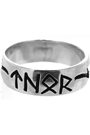 Kiss of Leather Silberring Ring Fingerring Thor Gr. 52-78 Blitz Donner Gott Runen - Verkäufer: