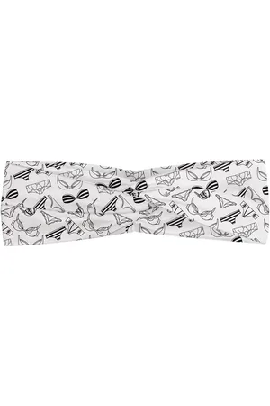 Abakuhaus Stirnband Elastisch und Angenehme alltags accessories Schwarz und weiß Lingerie Doodle - Verkäufer: Color-D Textile GmbH