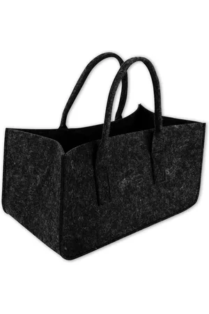 Close Up Freizeittasche Filztasche Kaminholz Anthrazit Tragetasche, Felt Bag - Verkäufer: