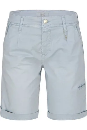Mac Stretch-Jeans RICH CARGO SHORTY ice blue 2380-01-0430 151V - Verkäufer: Jeans-Manufaktur