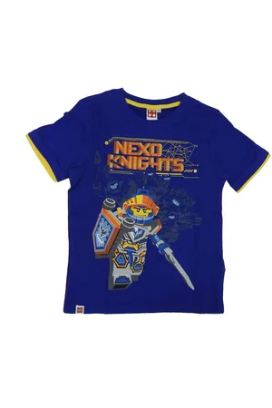 Lego T-Shirt Ritter Kinder Jungen Kurzarmshirt Blau Short Sleeve - Verkäufer: dynamic24