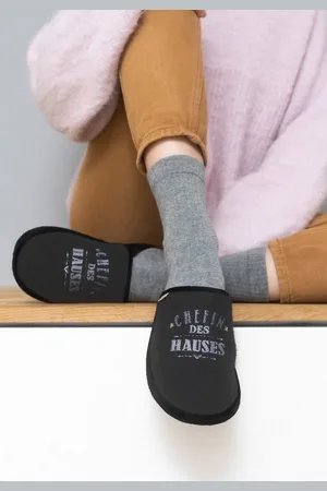 Adelheid Chefin des Hauses Filzpantoffeln Pantoffel - Verkäufer:
