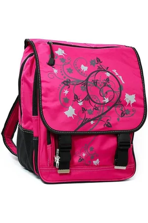 Bag Street Schulranzen Kinder Sporttasche Rucksack, Ranzen Businessrucksack Nylon, pink ca. 30cm x ca. 38cm - Verkäufer: Fit4Style Silberschmuck - IMPPAC