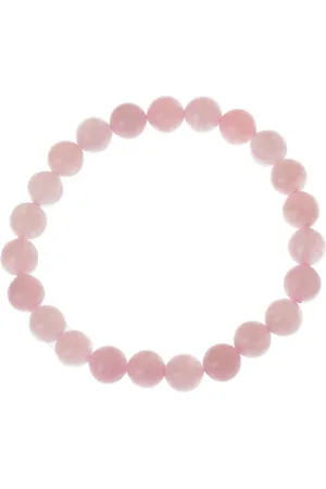 Bella Carina Perlenarmband Rosenquarz 8 mm, elastisch - Verkäufer: