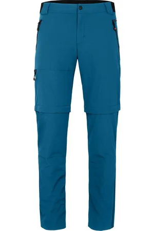 Bergson Outdoorhose ARRESÖ COMFORT Zipp-Off (slim) Herren Wanderhose, leicht, strapazierfähig, Normalgrößen, Saphir - Verkäufer: