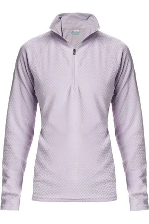 Columbia Strickfleece-Pullover Glacial™ IV Print 1/2 Zip mit aufgesticktem Schriftzug am Arm - Verkäufer: bonvenon