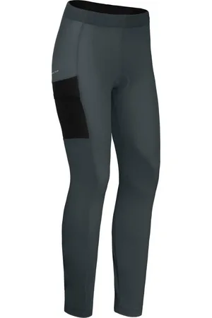 Bergson Fahrradhose SUNDRA COMFORT (mit Sitzpolster) Damen Fahrradhose, bielatisch, tight, Normalgrößen, dunkel - Verkäufer: