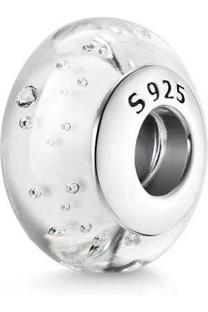 Materia Bead Glas Bead Luftblasen 1157, Gewinde aus 925 Silber - Verkäufer: Schmuck