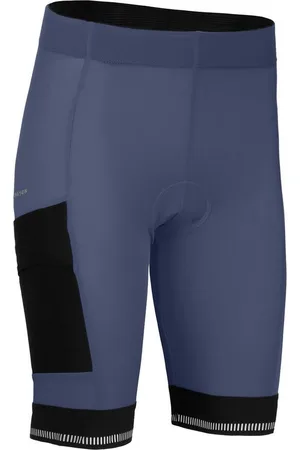Bergson Fahrradhose SUNDRA COMFORT Bermuda (mit Sitzpolster) Damen Radshorts, bielastisch, tight, Normalgrößen, indigo - Verkäufer: