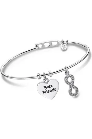 Lotus Armreif Armreif silber Charms, für Damen aus Edelstahl (Stainless Steel) - Verkäufer: Fit4Style Silberschmuck - IMPPAC
