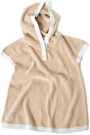 Petit Amour Strickkleid Baby- & Kleinkindermode SAMANTHA Biobaumwolle Kapuze (Packung, 1-tlg) in Unifarben mit Strickkapuze nach GOTS zertifiziert von . - Verkäufer: GmbH hamburg