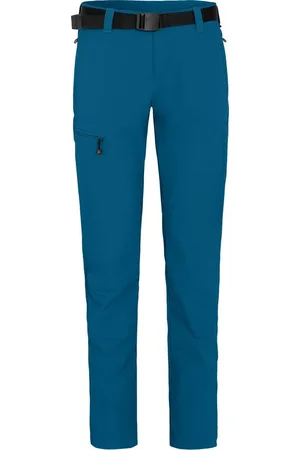 Bergson Outdoorhose MENA (slim) Damen Wanderhose, vielseitig, pflegeleicht, Normalgrößen, Saphir - Verkäufer: