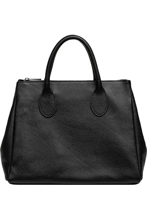 CASPAR Henkeltasche Leder Tote Bag Elegante Damen Handtasche - PREMIUM LINE -Modell No.812, klassisch, robust & unempfindlich - 100% Echtleder - Handmade in Italy - Verkäufer: & SIKORA