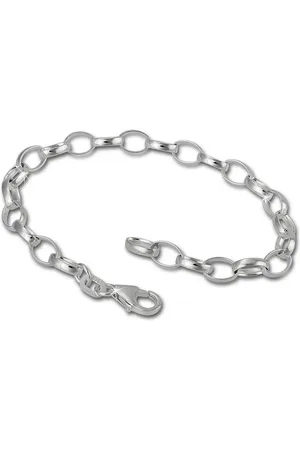 SilberDream Fußkette FC01XF Charmsfußkette für SilberCharms, Charms Fußketten ca. 25cm, 925 Sterling Silber, Farbe: silber, Made-In - Verkäufer: Fit4Style Silberschmuck - IMPPAC