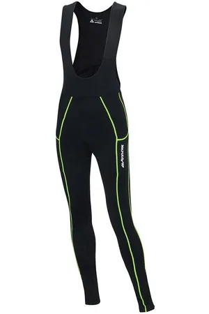 Airtracks Fahrradhose Thermo Fahrradhose mit Träger Lang Pro Radhose mit Wärmeschutz für Herbst-Winter » S M L XL XXl XXXl « - Verkäufer: Sport
