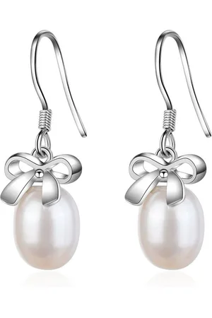 Ailoria Perlenohrringe MIYABI Ohrringe, 925 Sterling Silber mit Süßwasserperlen - Verkäufer: Lifestyle Delights