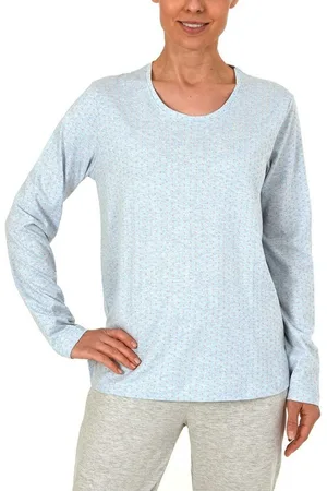 Normann Relaxanzug Damen Shirt Top langarm, Minimal-Print, Mix & Match -191 219 904 - Verkäufer: Fairway