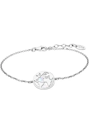 Lotus Silberarmband Erde Armband LP1949-2/1 (Armband), Armband Erde ca. 16cm, 925 Sterling Silber, Farbe: silber, mehrfarbig - Verkäufer: Fit4Style Silberschmuck - IMPPAC