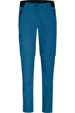 Bergson Outdoorhose VIDAA COMFORT Zipp Off (slim) Damen Wanderhose, leicht strapazierfähig, Normalgrößen, Saphir - Verkäufer: