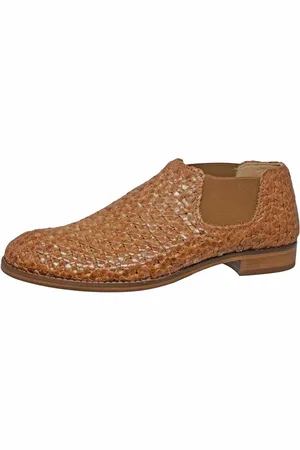 Momino INTRECCIO 4074 Chelsea Boots Stiefeletten Leder Cognac Stiefel - Verkäufer: Alex und Elis Kinderschuhe