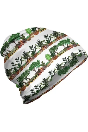 Abakuhaus Beanie Wandern im Freien Botanischer Exotic House Plants Ethnic - Verkäufer: Color-D Textile GmbH