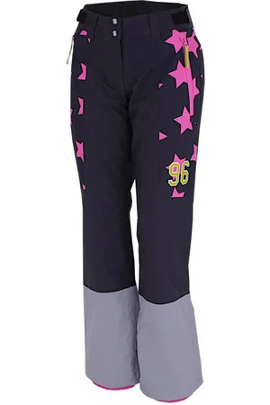 Icepeak Skihose Clearfield Winterhose Snowboardhose Kontrastfarbenes Sternen Design, Schneefang, erhöhter Bund - Verkäufer: Sportwelt Mickan