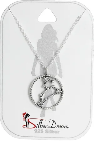 SilberDream Silberkette Sternbild Löwe Halskette (Halskette), Halskette (Sternbild Löwe) ca. 42cm und 45cm, 925 Sterling Silber, Far - Verkäufer: Fit4Style Silberschmuck - IMPPAC
