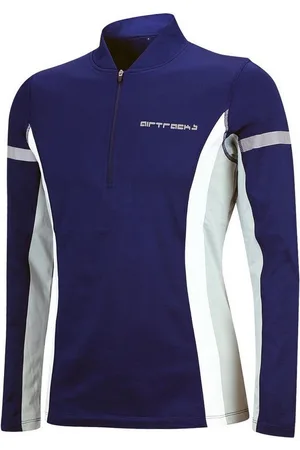 Airtracks Laufshirt Damen Thermo Laufshirt Langarm Sweatshirt (Funktionsshirt optimal für die kalte Jahreszeit Herbst -Winter) » S M L XL XXL « - Verkäufer: Sport