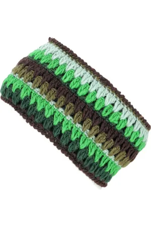 GURU-SHOP Stirnband Buntes Häkel-Stirnband aus Schurwolle - - Verkäufer: