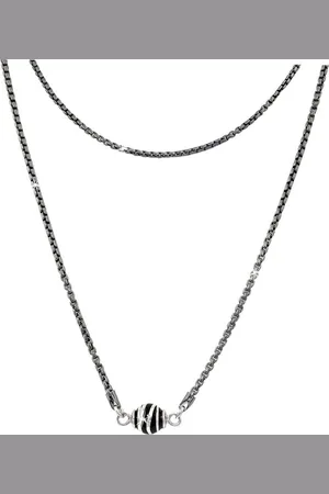 SilberDream Silberkette Kugel Halskette silber (Halskette), Halsketten (Kurgel) ca. 46cm, 925 Sterling Silber, Farbe: silber, schw - Verkäufer: Fit4Style Silberschmuck - IMPPAC