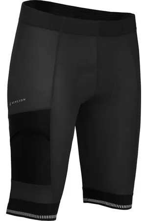 Bergson Fahrradhose KEMI COMFORT Bermuda (mit Sitzpolster) Herren Radshorts, bielastisch, tight, Normalgrößen, - Verkäufer: