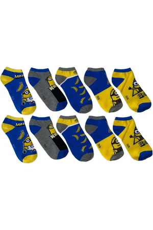 Minions Sneakersocken 5 Paar Socken im Set kurze Kinderstrümpfe - Verkäufer: coole-fun-t-shirts