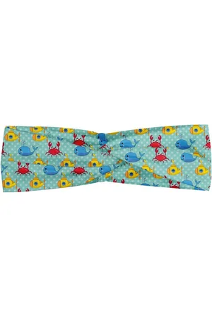 Abakuhaus Stirnband Elastisch und Angenehme alltags accessories Gelbes U-Boot Wale Crabs - Verkäufer: Color-D Textile GmbH