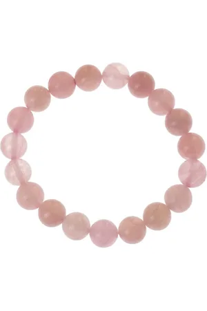 Bella Carina Perlenarmband Armband Rosenquarz 10 mm elastisch, elastisch - Verkäufer: