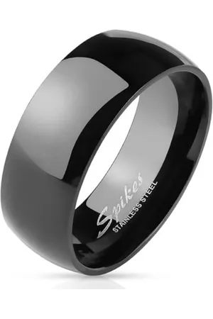 Bungsa Fingerring Ring klassisch glänzend aus Edelstahl Unisex (Ring, 1-tlg), Damen Herren - Verkäufer: