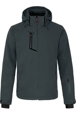 Bergson Skijacke NANO Herren Skijacke, wattiert, 20000 mm Wassersäule, Normalgrößen, dunkel - Verkäufer: