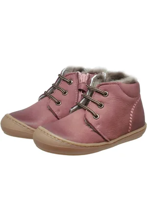 Dianetti 3245B Winter Stiefel Kinder Schuhe Leder Lammfell Rosa Schnürstiefelette - Verkäufer: Alex und Elis Kinderschuhe