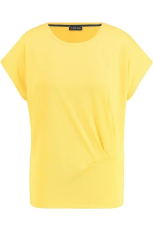 Taifun Kurzarmshirt T-Shirt mit Raffung (1-tlg) - Verkäufer: E-Gerry Weber Digital GmbH