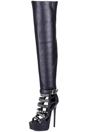 Giaro Marchapla Black Snake Stiefel - Verkäufer: schuhplus - Schuhe in Übergrößen